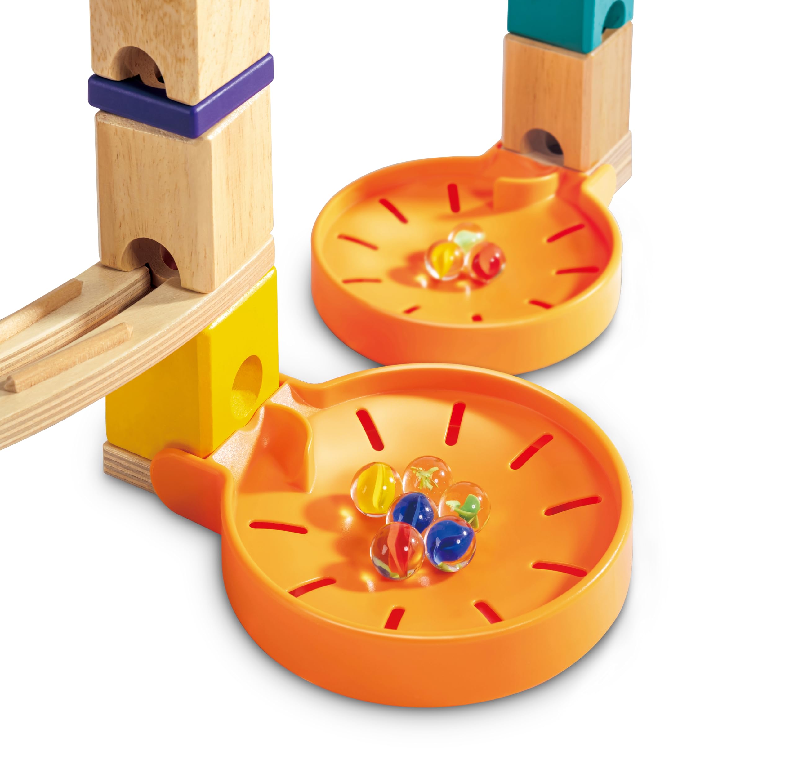 Amazon.co.jp: Hape Quadrilla Marble Catchers Trays (Set of 2